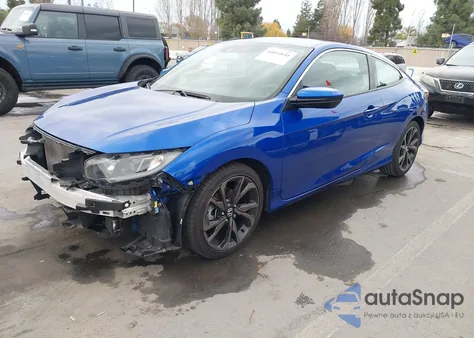 2020 Honda Civic Sport z USA, uszkodzony, nr VIN 2HGFC4B85LH305104